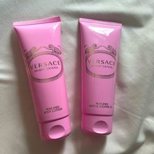 Versace Body lotion and Bath/Shower gel.